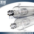 100w Stable power 1400mm glass laser co2 cnc tube